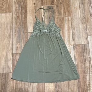 Victoria's Secret Lace Razorback Babydoll Nightie Dress